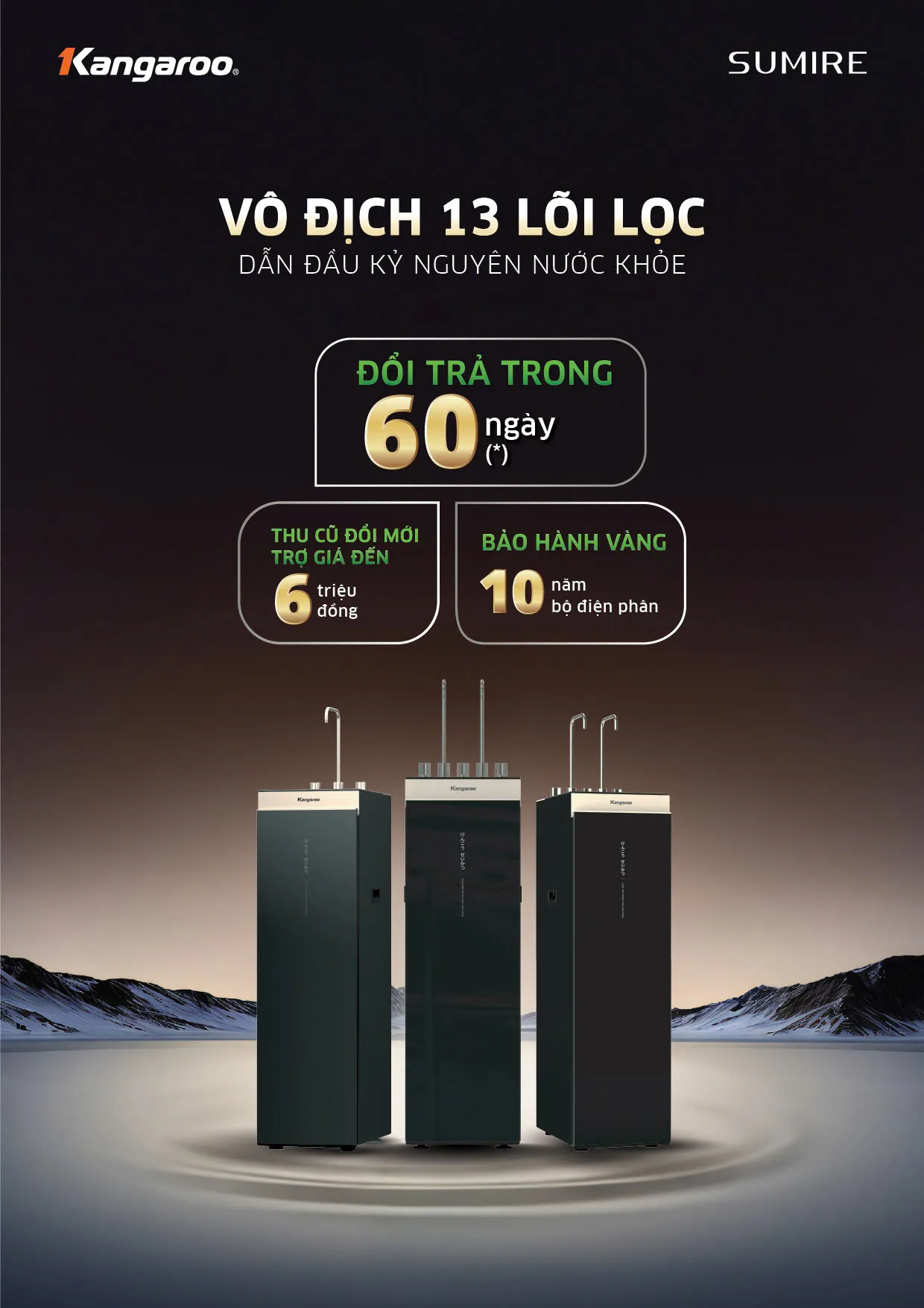 Máy lọc nước kangaroo hưng thịnh