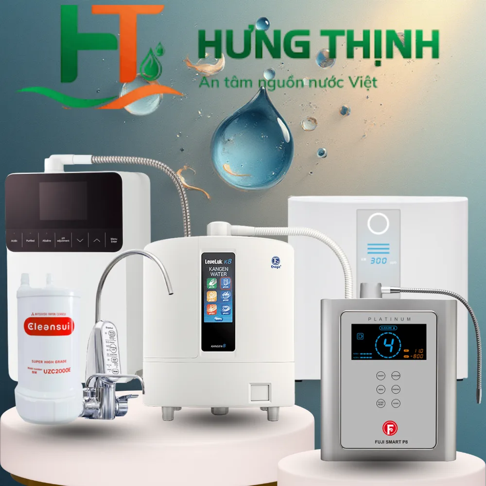 Máy Lọc Nước Điện Giải Ion Kiềm – Hàng Chính Hãng Hưng Thịnh